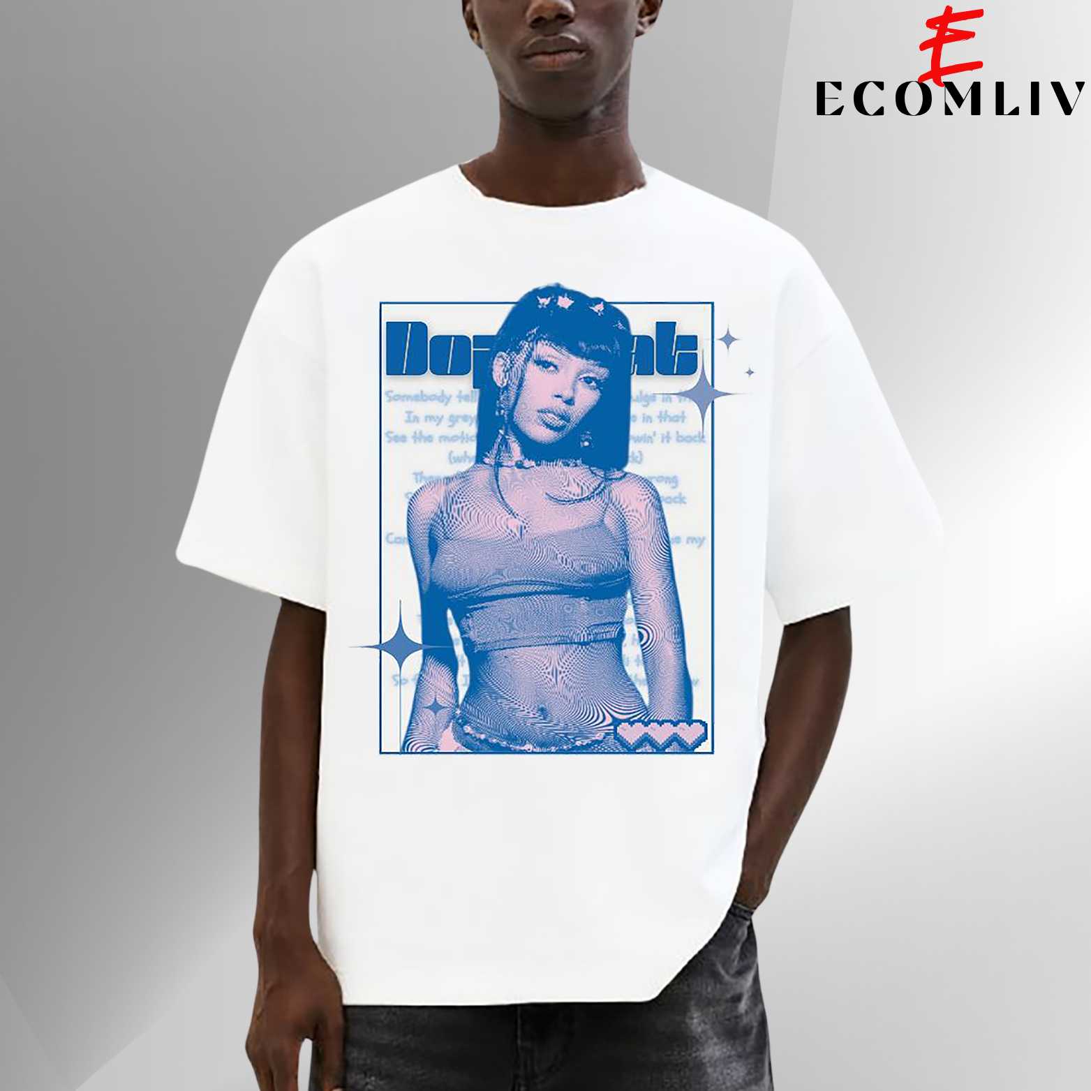 Doja Cat Vintage Pop Tee, Unisex T-Shirt